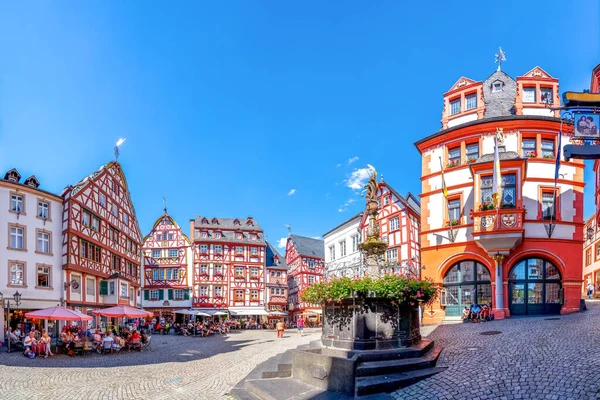 Historical City Bernkastel Kues Moselle Germany — Stok fotoğraf