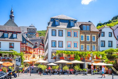 Historical city of Beilstein, Moselle, Germany 