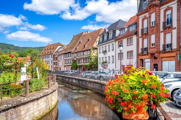 River Wissembourg Alsace France — Stok fotoğraf