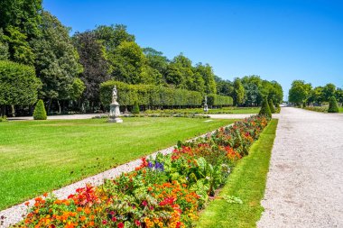 Park in Luneville, Grand Est, France 