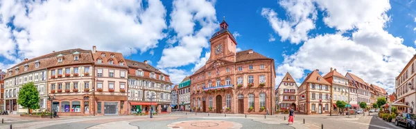City Hall Wissembourg Alsace France — 스톡 사진