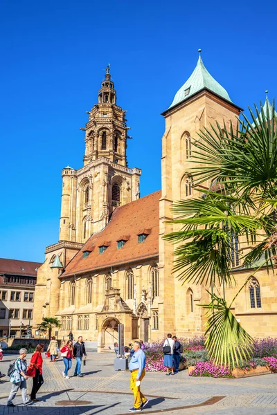 Saint Kilians Church Heilbronn Baden Wuerttemberg Germany — Stock Photo, Image