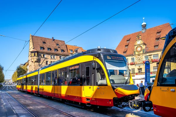Tram, Heilbronn, Baden Wuerttemberg, Germany 
