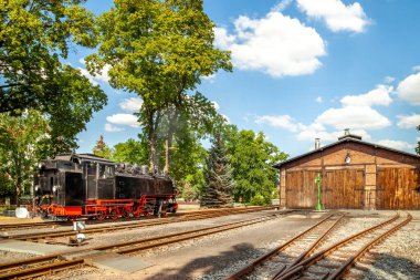 Loessnitzgrundbahn at Radebeul, Saxony, Germany 