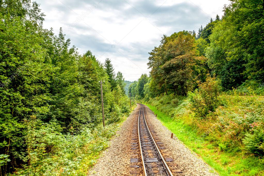 Fichtelbergbahn, Oberwiesental, Saxony, Germany 