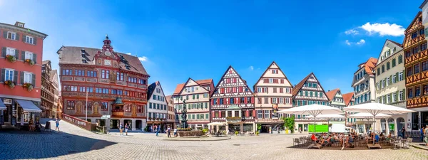 Market Place Tuebingen Baden Wuerttemberg Germany — Stok fotoğraf