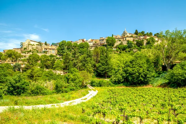 View Bonnieux South France — kuvapankkivalokuva