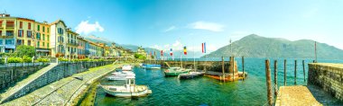 Lakeside, Cannobio, Lake Maggiore, Italy 