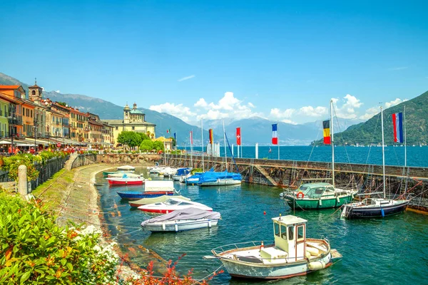 Lakeside Cannobio Lake Maggiore Italy — Zdjęcie stockowe