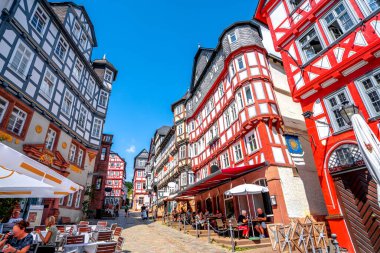Market, Marburg an der Lahn, Hessen, Almanya 