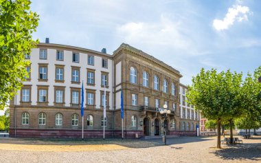 Üniversite Binası, Giessen, Hessen, Almanya 