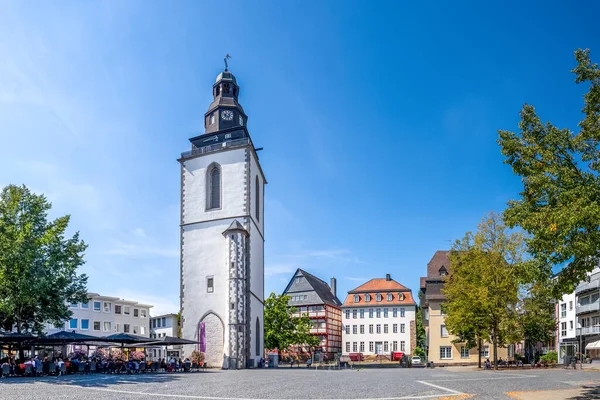 Kirchplatz Gießen Hessen Deutschland — Stockfoto