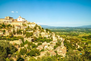 Gordes, Provence, Güney Fransa 