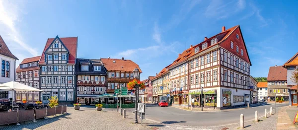 Markt Historische Stadt Bad Gandersheim — Stockfoto