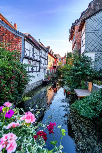 Lilla Venedig Wolfenbuettel Niedersachsen Tyskland — Stockfoto