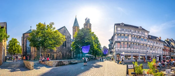Pazar Goslar Niedersachsen Deutschland — Stok fotoğraf