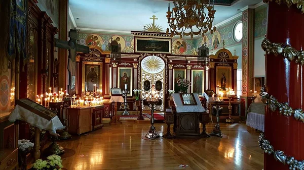 Kyrkan Vladimir Den Lettiska Semesterorten Jurmala April 2020 — Stockfoto