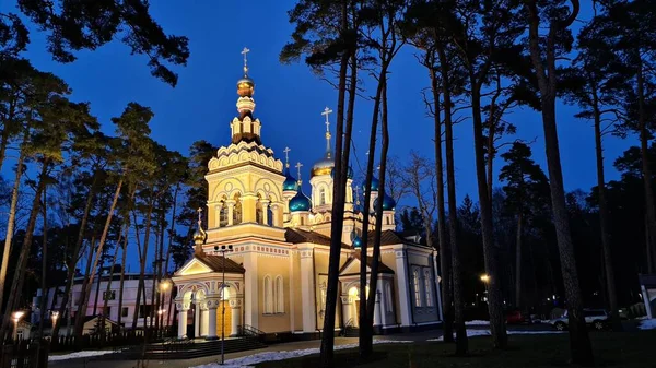 Iglesia Ortodoxa Ciudad Turística Letona Jurmala Enero 2022 —  Fotos de Stock