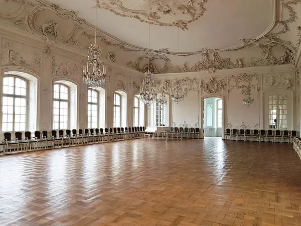 Die Zimmer Und Das Luxuriöse Interieur Rundale Palace Lettland Mai — Stockfoto