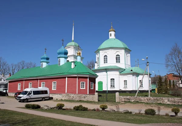 Церковь Варвары Русском Городе Печора Апрель 2019 — стоковое фото