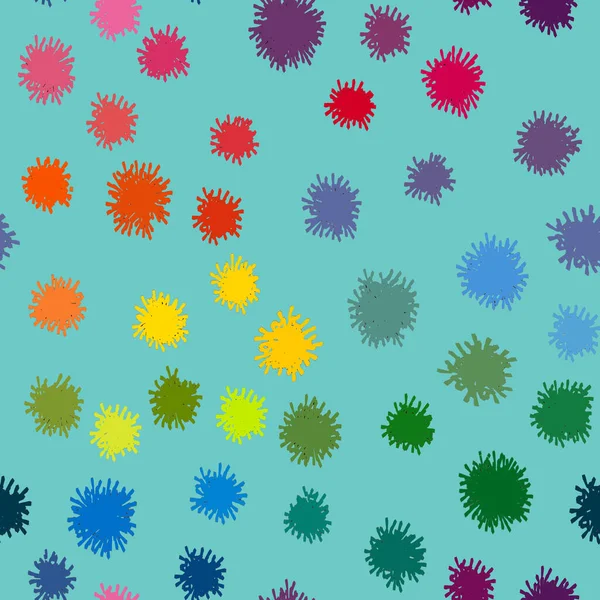 Seamless Pattern Multicolored Dots Circles — Stock Photo, Image