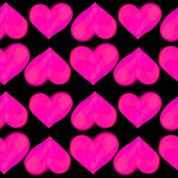 Wzór Serca Walentynki — Zdjęcie stockowe