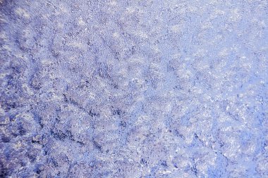 Buz dokusu arka planı. Mavi ve soğuk renklerin tüm tonları.