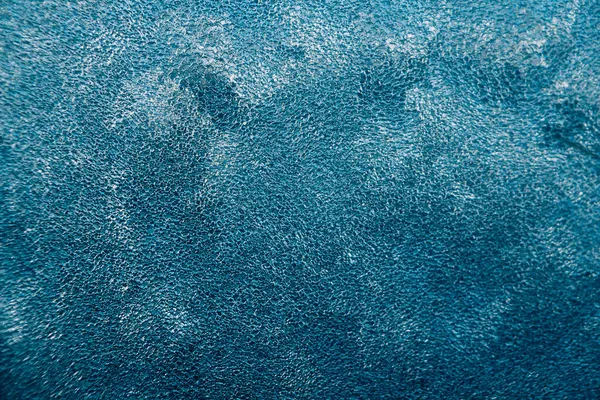 Ледяная Текстура Оттенки Синего Холодного Цветов — стоковое фото