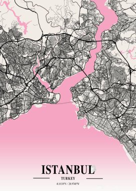 İstanbul - Türkiye Napoli Şehir Haritası dünyanın en ünlü şehirlerinin güzel bir kopyası. Bu fiyata böyle bir baskı bulamazsın..