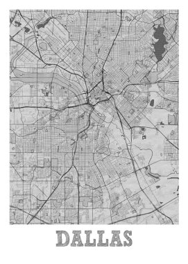 Dallas - Birleşik Devletler Kalem Şehri Haritası dünyanın en ünlü şehirlerinin güzel baskılarıdır. Bu fiyata böyle bir baskı bulamazsın..