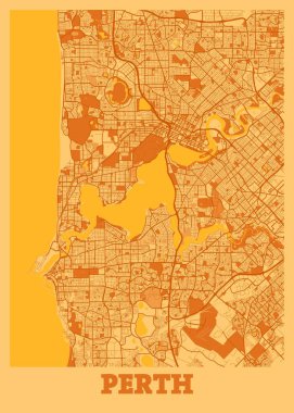 Perth - Avustralya Günbatımı Şehir Haritası dünyanın en ünlü şehirlerinin güzel bir kopyası. Bu fiyata böyle bir baskı bulamazsın..
