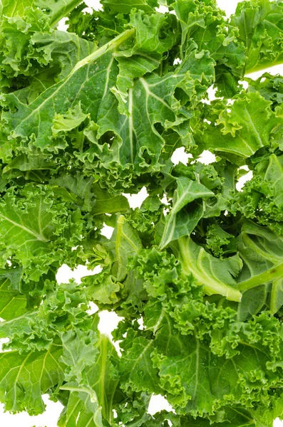 Fresh Green Kale Leaves Vegetarian Menu Healthy Diet Food Studio — Stock Photo, Image