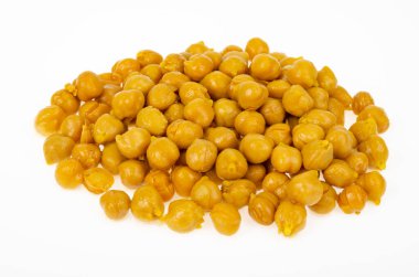 Vejetaryen yemekleri. Haşlanmış nohut stüdyosu fotoğrafı