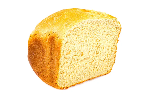 Шматочок Твердого Цільного Пшеничного Хліба Студія Фото — стокове фото