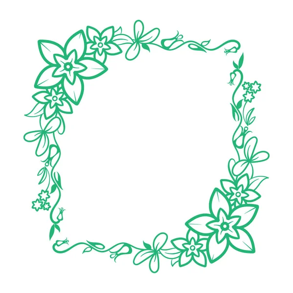 Vector Background Floral Corner Ornament — Image vectorielle