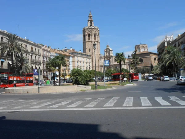 Kerkplein Spanje — Stockfoto