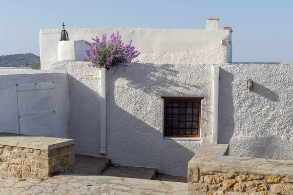 Narrow Streets Resort Town Chora Northern Sporades Skyros Island Greece — Foto Stock