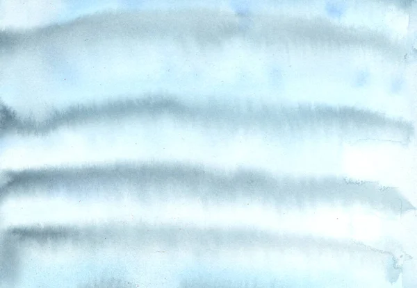 Акварель Раскрашенная Снежным Полем Облаками Абстрактный Акварельный Фон Акварельная Иллюстрация — стоковое фото