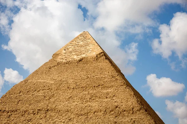 Пирамида Хафре Гиза Каир Египет Африка — стоковое фото