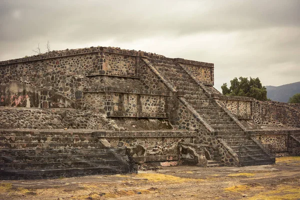 Antiguas Pirámides Teotihuacán México — Foto de Stock