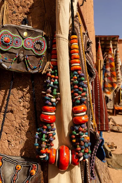 Diverse Ornamente Tradiționale Marocane Piață Maroc — Fotografie, imagine de stoc