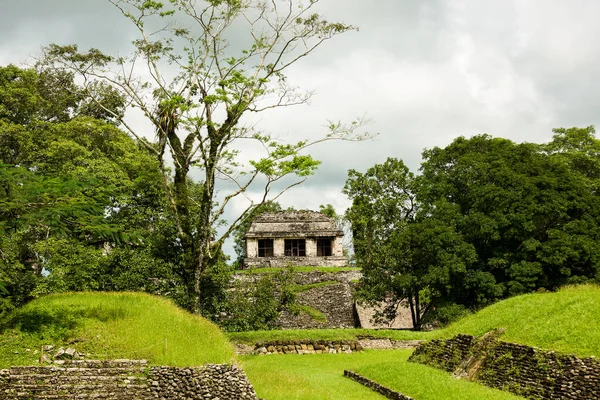 Ruinas Palenque Chiapas Una Antigua Ciudad Maya México — Foto de Stock