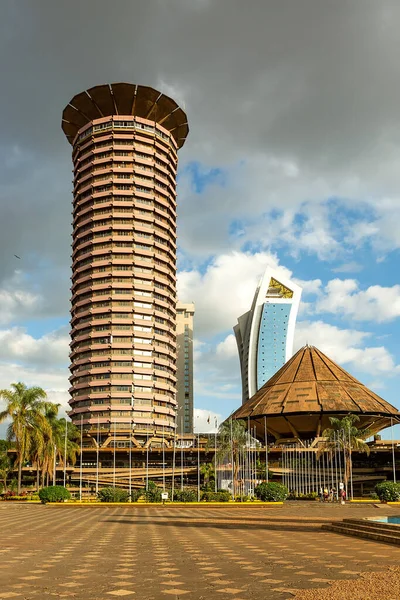 肯尼亚首都内罗毕大楼的景观 — 图库照片