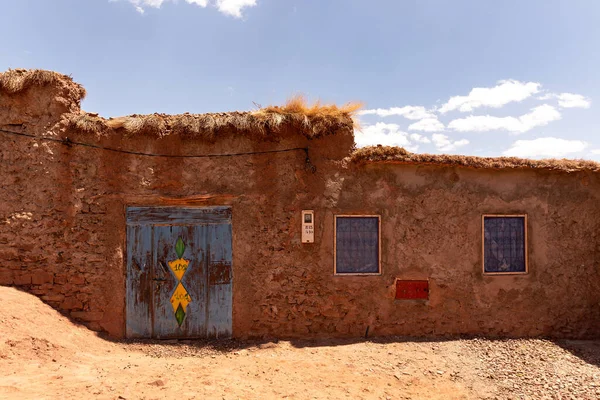 Traditional Village Street Village Ouarzazate Morocco — Stock Photo, Image