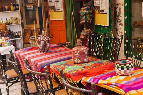 Παραδοσιακά Πολύχρωμα Διακόσμηση Του Μαρόκου — Φωτογραφία Αρχείου