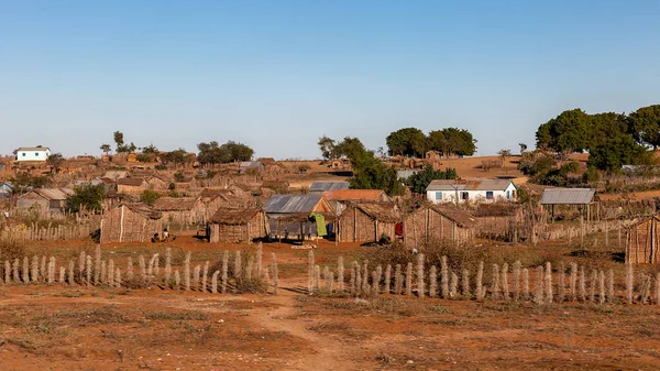 View Madagascar Village Town Ifaty Madagascar — Stock Photo, Image