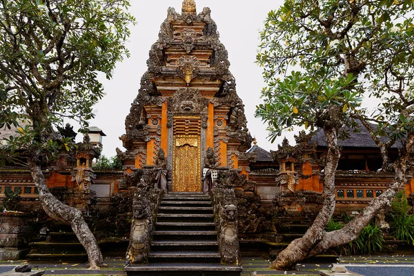 Індонезійський Традиційний Храм Місті Убуд Індонезія — стокове фото
