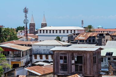 City view of Stone Town. Zanzibar. Tanzania .Africa