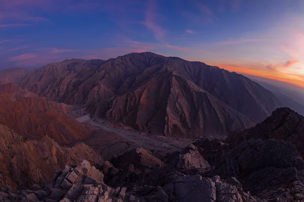 Montaña Jabal Yanas Ras Khaimah Emiratos Árabes Unidos — Foto de Stock