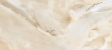 Bej mermer desenli pankart arkaplan üstü görünümü. Yüksek çözünürlüklü doğal taş döşeme. Lüks soyut modeller. Pankart, duvar kağıdı, ambalaj tasarımı şablonu için mermer tasarımı